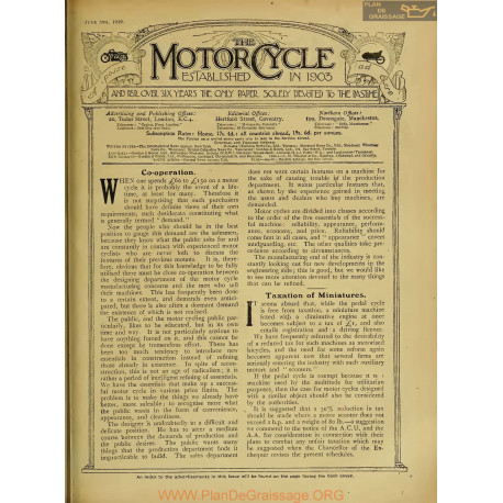 The Motor Cycle 1919 06 June 05 Vol22 N0845 Co Operation