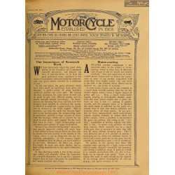 The Motor Cycle 1919 08 August 07 Vol23 N0854 The Importance Of Research Work