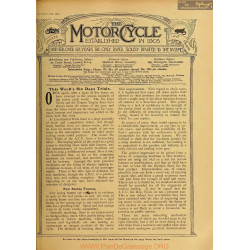 The Motor Cycle 1919 09 September 18 Vol23 N0860 This Week S Six Days Trials