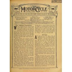 The Motor Cycle 1919 10 October 23 Vol23 N0865 The Lighting Regulations