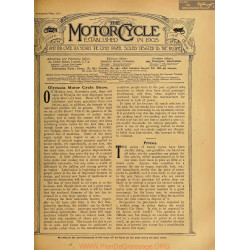 The Motor Cycle 1919 11 November 20 Vol23 N0869 Olympia Motor Cycle Show