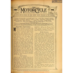 The Motor Cycle 1920 02 February 26 Vol24 N0883 Paris-nice Impressions