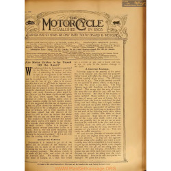 The Motor Cycle 1920 04 April 08 Vol24 N0889 Are Motor Cycles To Be Taxed Off The Road
