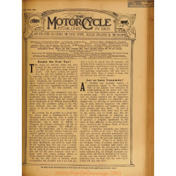 The Motor Cycle 1920 05 May 20 Vol24 N0895 Retain The Fuel Tax