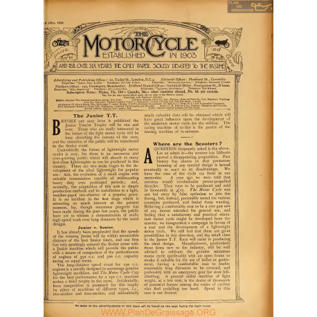 The Motor Cycle 1920 06 June 10 Vol24 N0898 The Junior Tt