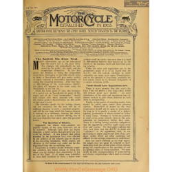 The Motor Cycle 1920 07 July 08 Vol25 N0902 The English Six Days Trial