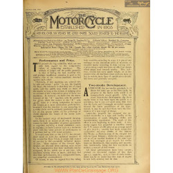 The Motor Cycle 1920 08 August 12 Vol25 N0907 Performance And Price