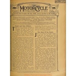 The Motor Cycle 1920 09 September 16 Vol25 N0912 Trials And Their Effects