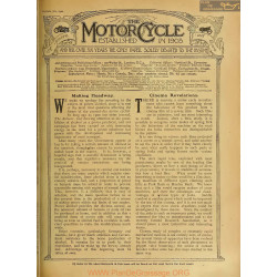 The Motor Cycle 1920 10 October 07 Vol25 N0915 Making Headway