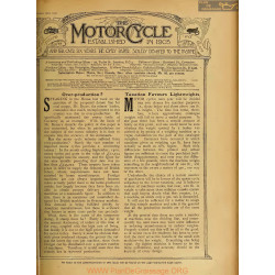 The Motor Cycle 1920 10 October 28 Vol25 N0918 Over Production