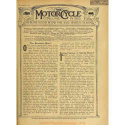 The Motor Cycle 1920 12 December 16 Vol25 N0925 The Brussels Show