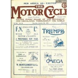The Motor Cycle 1921 01 January 06 Vol26 N0928 The Acu And The Cycle Car