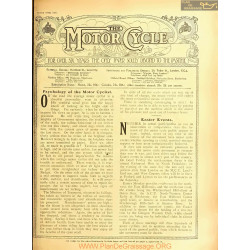 The Motor Cycle 1921 03 March 17 Vol26 N0938 Psychology Of The Motor Cyclist