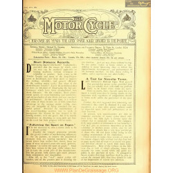 The Motor Cycle 1921 04 April 28 Vol26 N0944 Short Distance Records