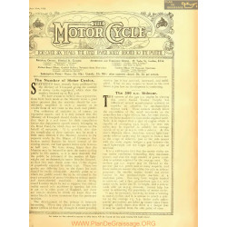 The Motor Cycle 1921 06 June 30 Vol26 N0953 The Number Of Motor Cycles