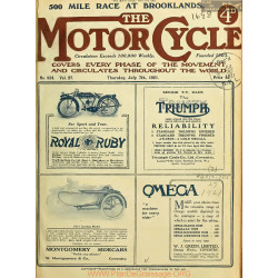 The Motor Cycle 1921 07 July 07 Vol27 N0954 The Five Hundred Mile Race