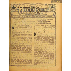 The Motor Cycle 1921 07 July 21 Vol27 N0956 The Auto Cycle Union