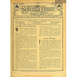 The Motor Cycle 1922 02 February 09 Vol28 N0985 The Date Of The Scottish Show