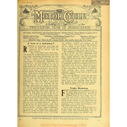 The Motor Cycle 1922 03 March 23 Vol28 N0991 A Test Or A Definition