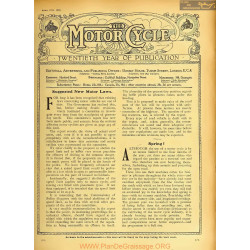 The Motor Cycle 1922 04 Avril 13 Vol28 N0994 Suggested New Motor Laws