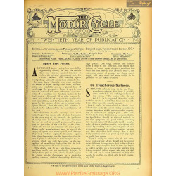 The Motor Cycle 1922 04 Avril 20 Vol28 N0995 Spare Part Prices