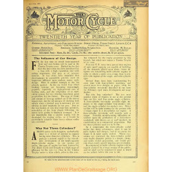 The Motor Cycle 1922 05 May 18 Vol28 N0999 The Influence Of Car Design