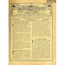The Motor Cycle 1922 06 June 15 Vol28 N1003 The Sport And The Masses