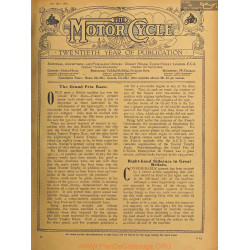 The Motor Cycle 1922 07 July 20 Vol29 N1008 The Grand Prix Race