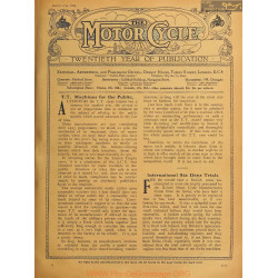 The Motor Cycle 1922 08 August 17 Vol29 N1012 Tt Machines For The Public