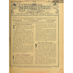 The Motor Cycle 1922 09 September 07 Vol29 N1015 500 Mile Race Abandoned