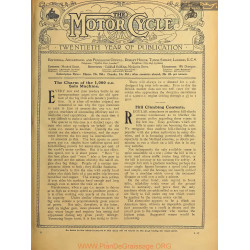 The Motor Cycle 1922 09 September 21 Vol29 N1017 The Charm Of The 1000 Cc Solo Machine