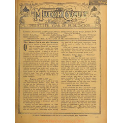 The Motor Cycle 1922 09 September 28 Vol29 N1018 The Motor Cycle For The Masses
