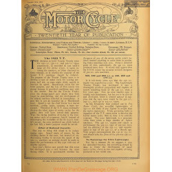 The Motor Cycle 1922 10 October 19 Vol29 N1021 The 1923 Tt