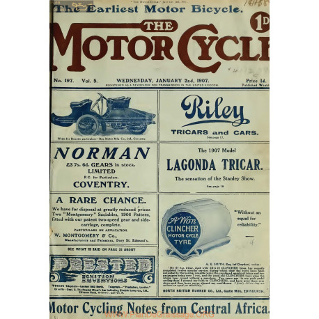 The Motor Cycle Vol15 1907