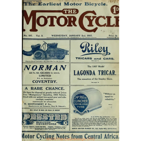 The Motor Cycle Vol15 1907