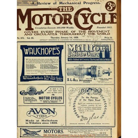 The Motor Cycle Vol24 1920