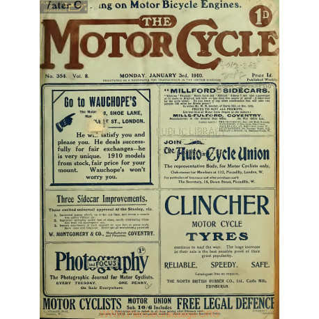 The Motor Cycle Vol8 1910