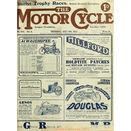 The Motor Cycle Vol9 1911 S