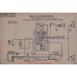 Allis Chalmers Briggs Stratton 6volt Schema Electrique