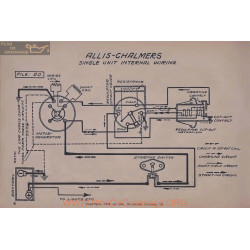 Allis Chalmers Single Unit Schema Electrique