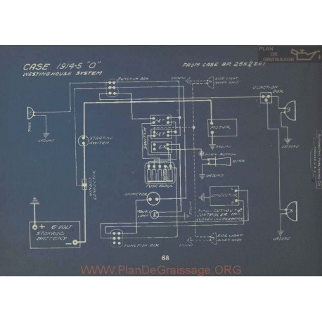 Case O Schema Electrique 1914 1915 Westinghouse