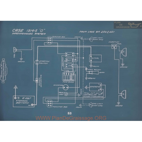 Case O Schema Electrique 1914 1915