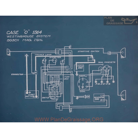 Case O Schema Electrique 1914