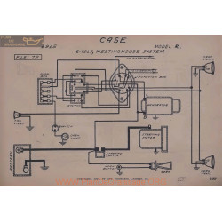 Case R 6volt Schema Electrique 1915 Westinghouse V2