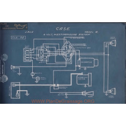 Case R 6volt Schema Electrique 1915 Westinghouse
