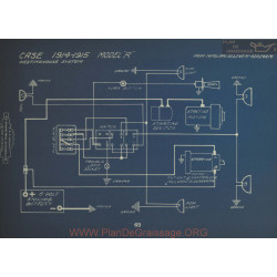 Case R Schema Electrique 1914 1915 Westinghouse