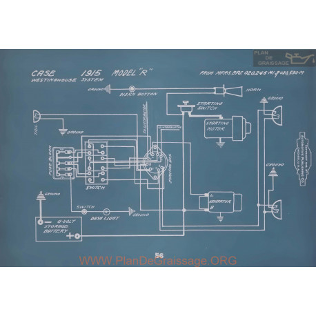 Case R Schema Electrique 1915 V2