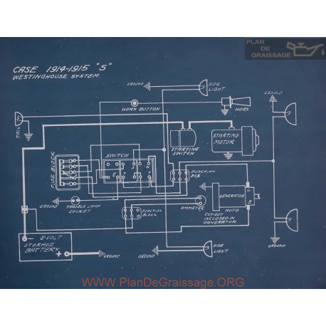 Case S Schema Electrique 1914 1915