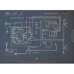 Case T Schema Electrique 1916 Westinghouse