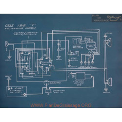 Case T Schema Electrique 1916